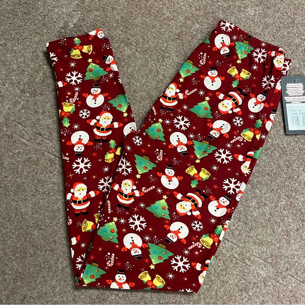 Lovely Boutique Christmas Stretch Pants